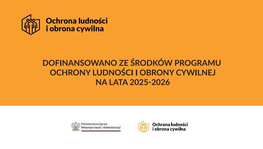 Program Ochrony Ludności i Obrony Cywilnej na lata 2025-2026